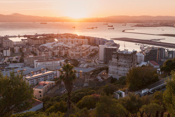 Panorama of Gibraltar