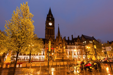 Naklejka premium Manchester Town Hall