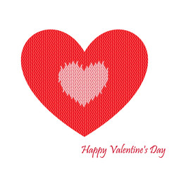 Valentine's Day Valentine, Holiday Celebrated February 14. Vector illustration.