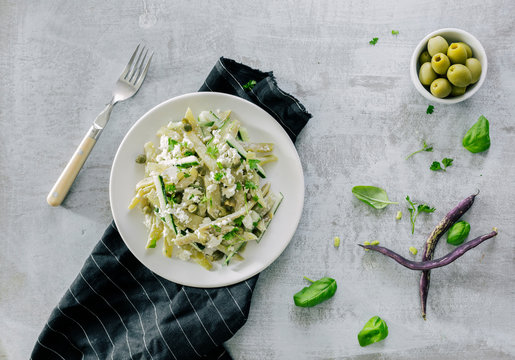 Summer green beans salad