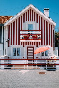striped house