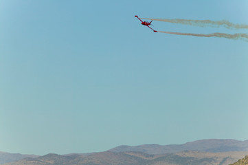airshow flight demonstration T-33 Red Bird Reno Air Races