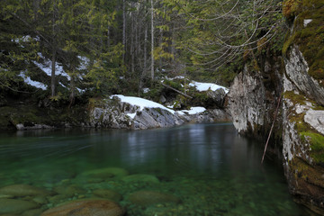 Tye River, WA, USA. 