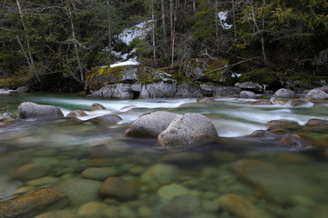 Tye River, WA, USA. 