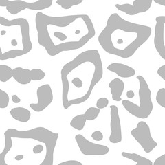 seamless abstract pattern with leopard spots print