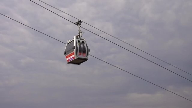 Cable car in Tbilisi, Georgia