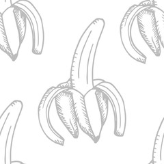 banana seamless pattern fruit