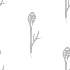 seamless floral pattern with wild flower