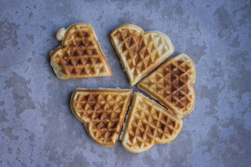 waffle heart
