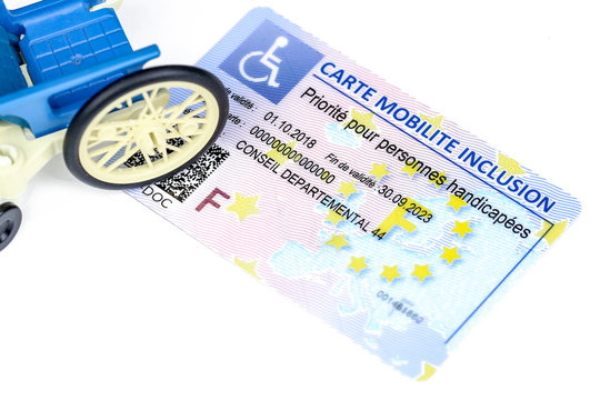 CMI (carte mobilit&eacute; inclusion) et fauteuil