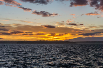 Sunset Glow With Clouds 7