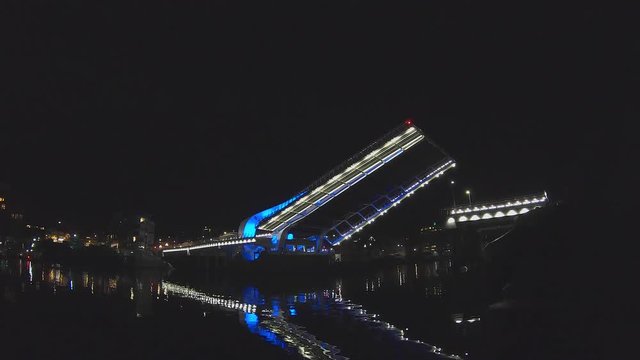 Victoria Blue Bridge Largest single Bascule 