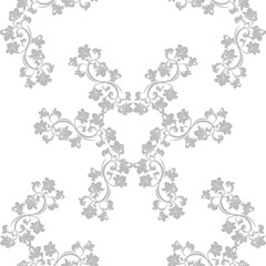 Floral seamless pattern leaves