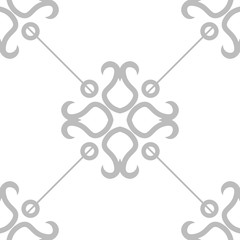 abstract floral seamless pattern with flowers, netting and leaves