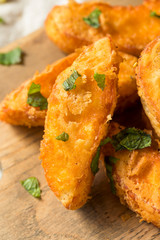 Homemade Halloumi Fries with Yogurt Sauce