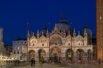 Saint Mark's cathedral in Venice Italy 
