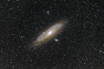 M31: The Andromeda galaxy, shot in Big Sur, CA