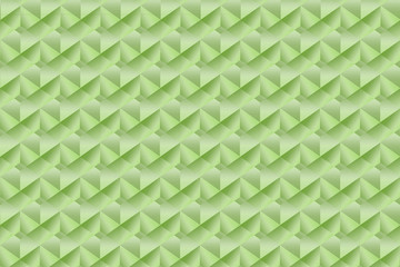 Modern and stylish green digital geometric background with different shapes.	