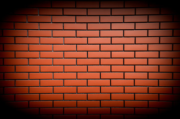 Smooth brick wall