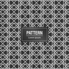 Minimal geometric pattern background. Black pattern background