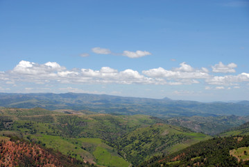 Fototapeta premium paisajes de la montaña de Guerrero
