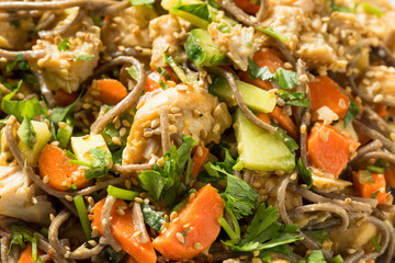 Healthy Homemade Soba Noodle Bowl