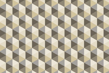 Modern and stylish digital geometric yellow background with different shapes.	