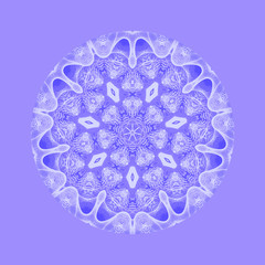 abstract background with flowers