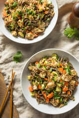 Healthy Homemade Soba Noodle Bowl