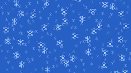 Christmas pattern with snowflakes.