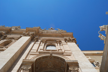 View of the St. Peter's Basilica in Vatican city.
