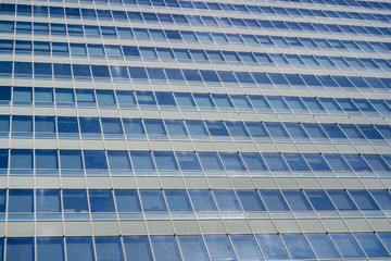 Facade of modern office building; background for corporate office work