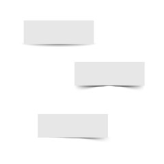 Template brochures,flyers,booklet,annual report, blank sheet of paper with shadows. eps 10