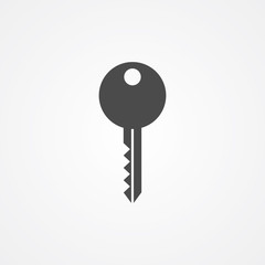Key vector icon sign symbol