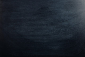 Black chalk board, blank for text or background for a school theme.