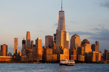 New York Amazing sunset 