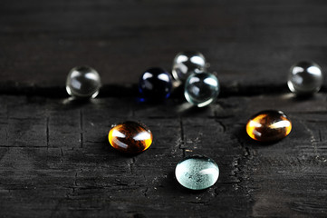 abstract background with precious stones