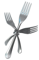 Fork Metal Three Knot
