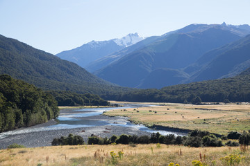 Fluss aus den Bergen