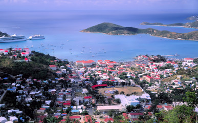 Fototapeta premium insel st.maarten,karibik