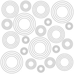 Business Empty template for Layout for invitation greeting card promotion poster voucher. Multiple Layer Concentric Circles Diagram Repeat Pattern for Presentation