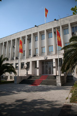Fototapeta na wymiar The Parliament of Montenegro building