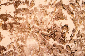 decorative wall covering. putty. interesting texture. Rorschach spots