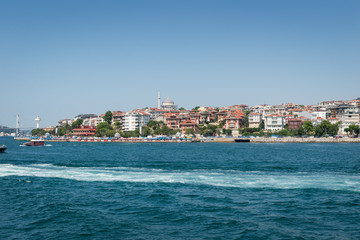 Fototapeta na wymiar tourism boat Istanbul