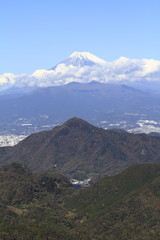 伊豆葛城山からの富士山