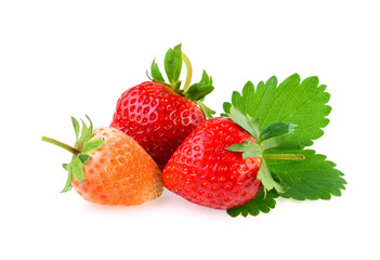 Strawberry isolated on white background