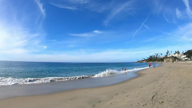 Beautiful scenery around Laguna Beach, California
