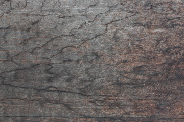 grunge dark texture of wood. Old dirty wooden board for background.