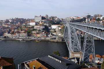 Luis 1 Bridge. Porto, Portugal.