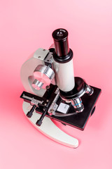 Pink on the microscope